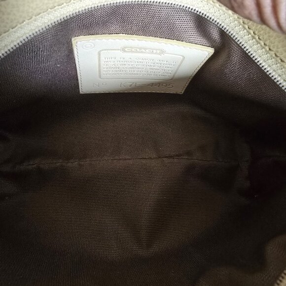 Rare & Vintage Coach Madison Cosmetic/Clutch Handbag/Bag ~ Made in Italy - Picture 8 of 10